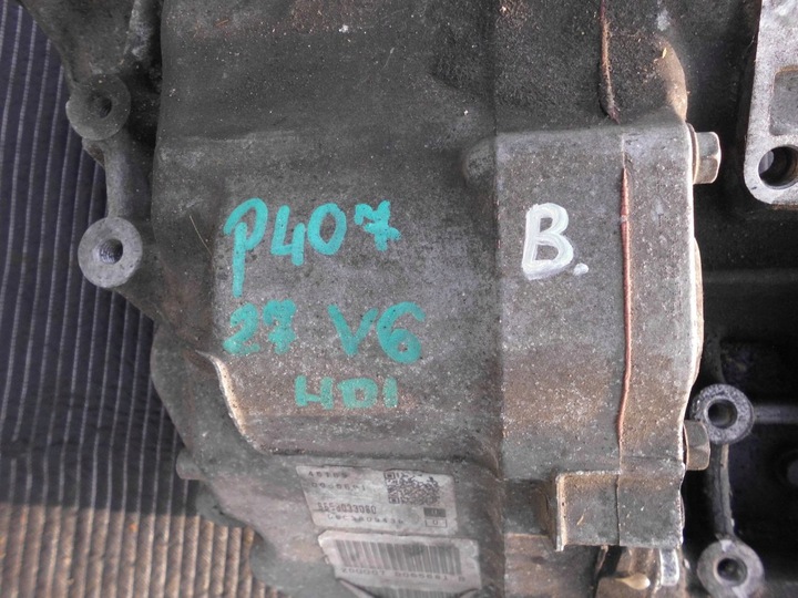 фото №8, Peugeot 407 2.7 hdi коробка передач коробки передач автомат 20gg07 9654493480