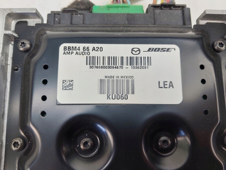 фото №6, Динамики сабвуфер усилитель bose bbm466a20 gap466960 mazda 3 ii bl