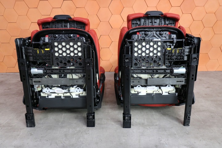 фото №15, Bmw m8 f93 g16 салон сиденья диван обшивки вентиляция подогрев sakhir orange