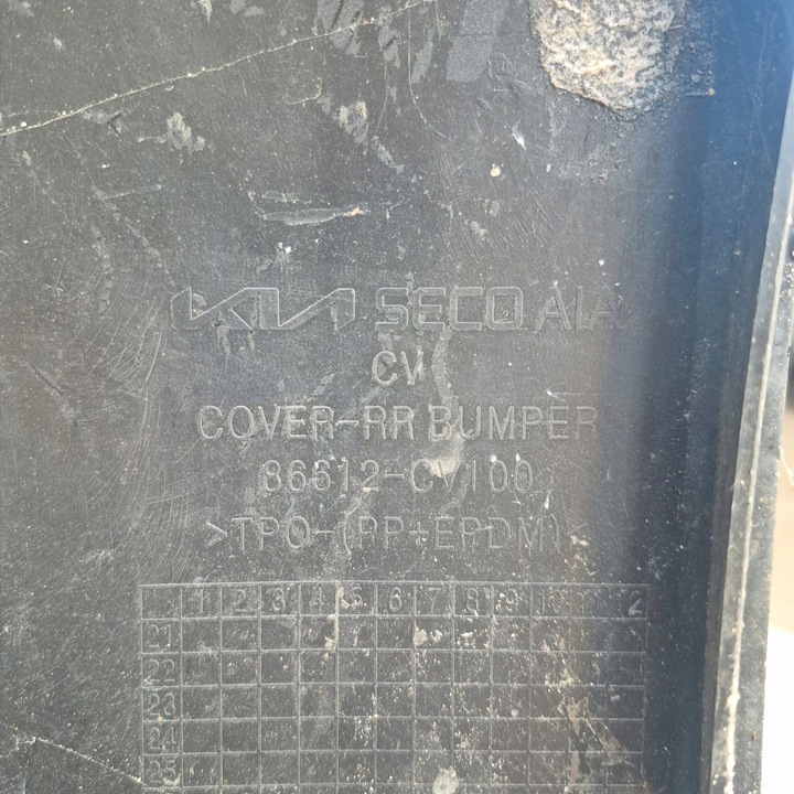 фото №12, Kia ev6 21- бампер зад задній 4xpdc 86671-cv100