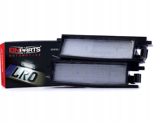 фото №1, Einparts лампочки номерного знака led toyota yaris 1999-2005