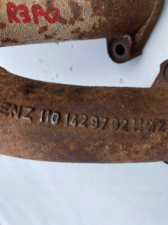 фото №6, Колектори колектор всмоктуючий двигун m110 mercedes 2.8l w114 w116 w123 r107 w126