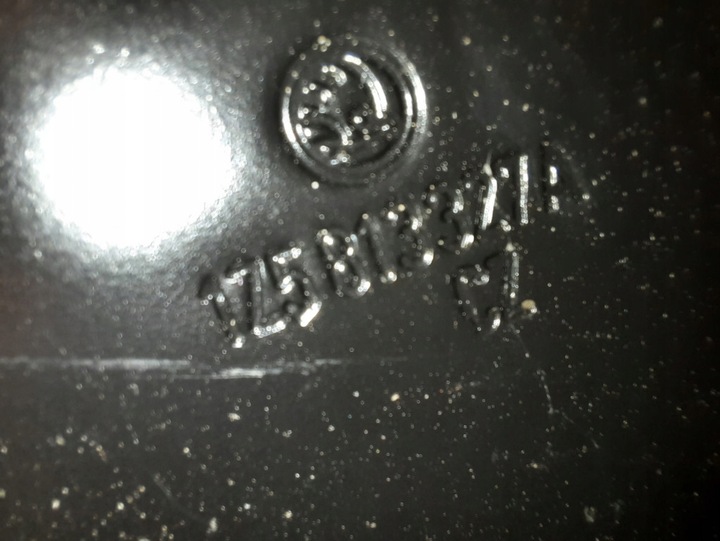 фото №5, Skoda octavia 2 ii 04-13 панель крепления фар лампы левый pas зад 1z5813327a