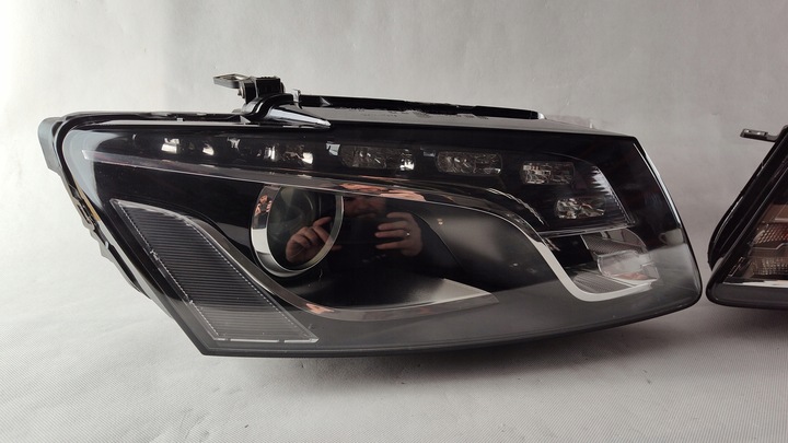 фото №7, Audi q5 8r ксенон некерований лівий праві фара лампа ліва права
