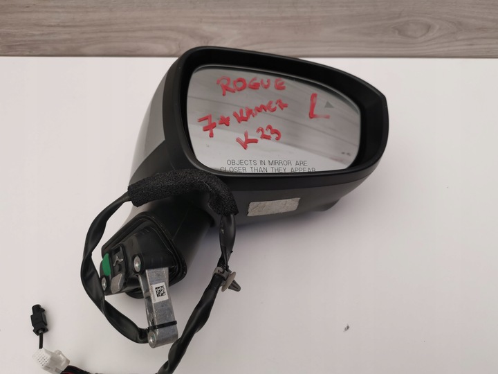 фото №8, Nissan rogue x-trail t33 2021 зеркало правые 7 pin + камера usa