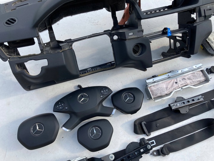 фото №5, Mercedes w212 e панель капот консоль подушки ремни