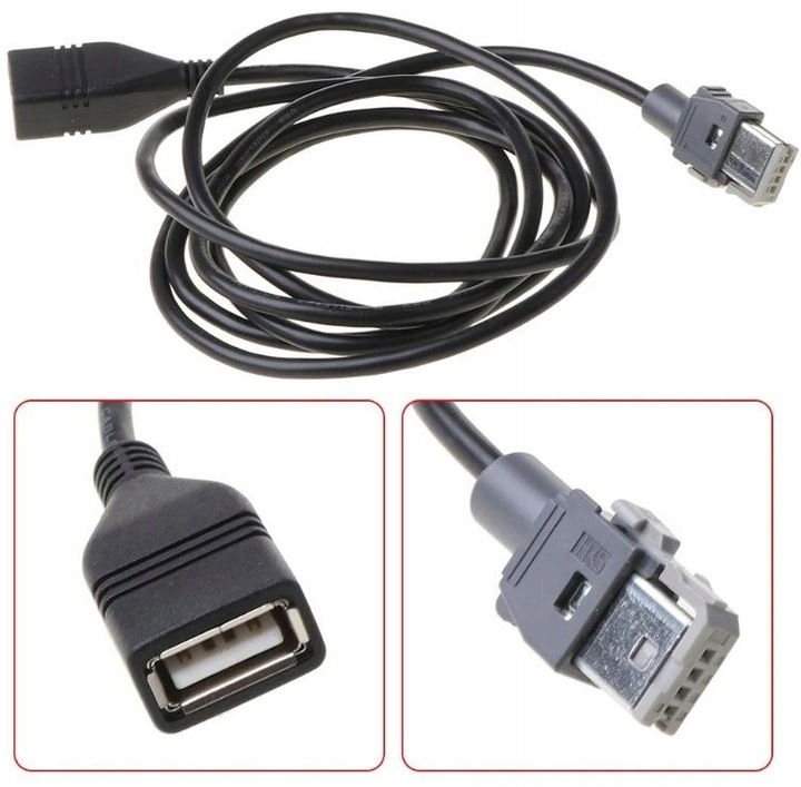 фото №8, Кабель usb do радіо rd45 rd 45 peugeot citroen