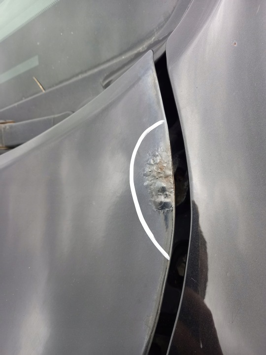 фото №9, Toyota avensis t25 рестайлінг капот кришка двигуна 209