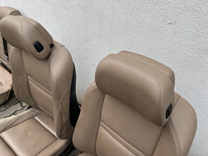 фото №6, Bmw x5 e70 кожа сиденья sport диван защита колонки camel