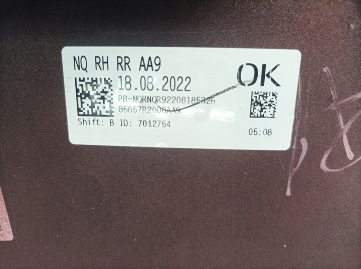 фото №14, Kia sportage v 5 21- уголок бампера зад правые 86657-r2000