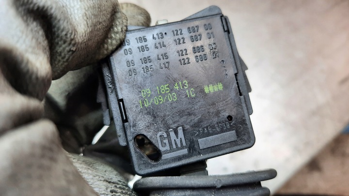 фото №4, Opel corsa c рулевой/подрулевой поворотов 09185413