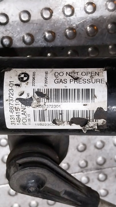 фото №10, Поворотна опора амортизатор важелі праві перед kpl 6792286 bmw f20 f21 f22 f23