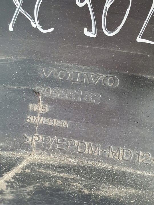 фото №8, Планка крила лівий зад задня volvo xc90 30655183