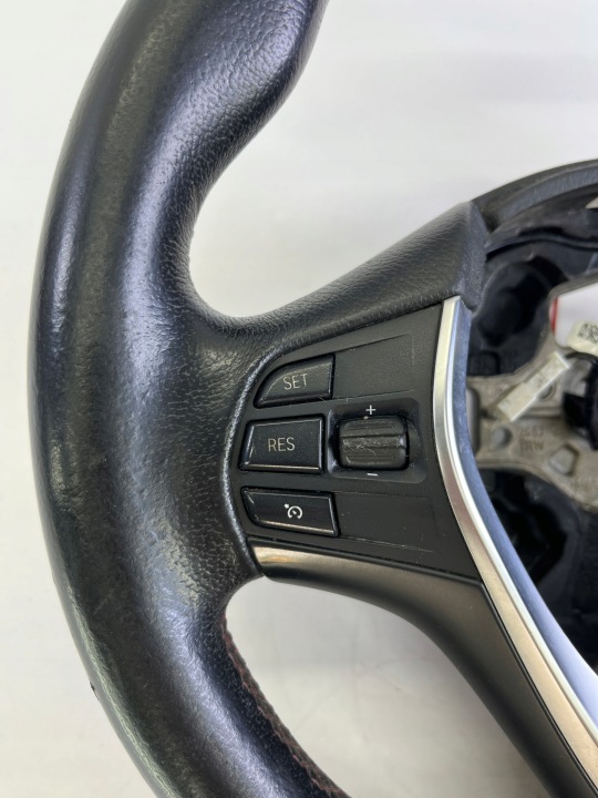 фото №10, Руль кожа чёрная круиз-контроль sport bmw f20 f22 f30 f32 f34 f36