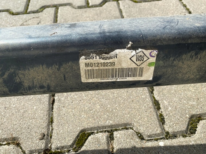 фото №7, Renault master iii 2.3 dci задня вісь балка зад підвішування 555110236r супорт