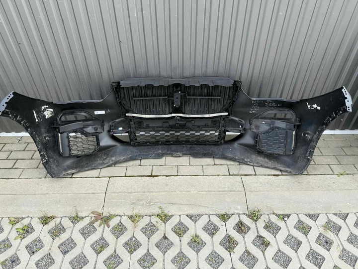 фото №7, Bmw x5 g05 м-пакет бампер перед переднее 6xpdc blacksapphire 475 комплектный