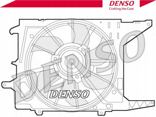 фото №2, Вентилятор радіатор [denso]