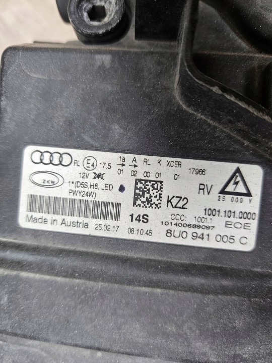 фото №13, Фара перед сторона ліва audi q3 8u 8u0941005c