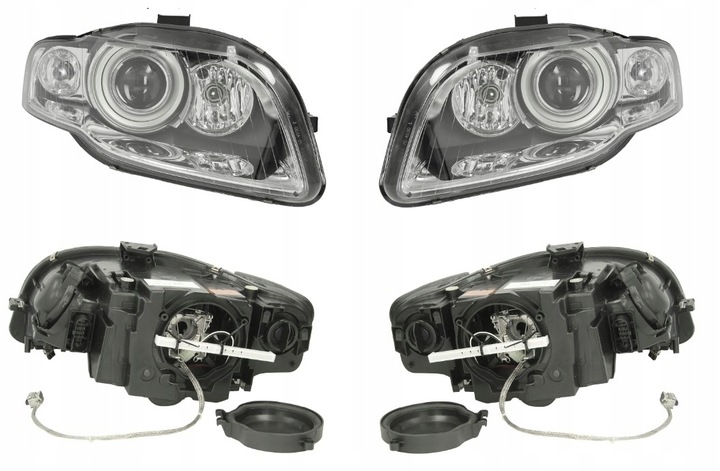 фото №1, Фара лампа audi a4 b7 06-08 ксенон l+p tyc