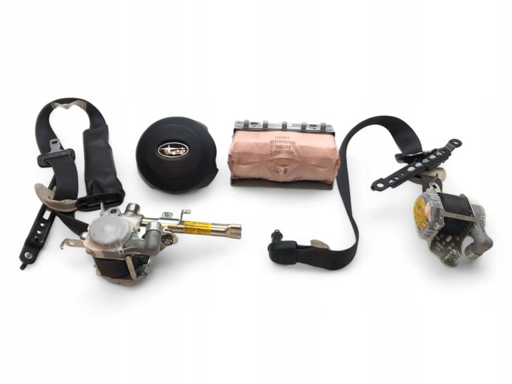 фото №1, Subaru outback iv br legacy v 09-14 2x подушка безопасности ремни натяжители перед комплект