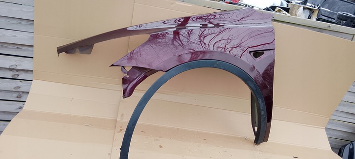 фото №13, Крило перед переднє лівий tesla модель y 20-23rok з планка оригінал