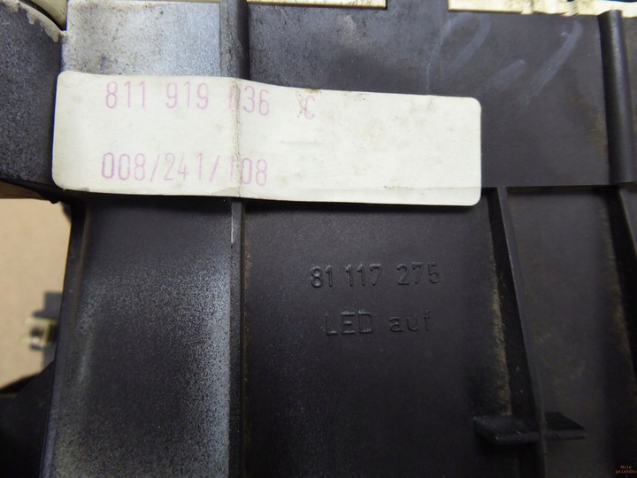 фото №7, Прилади спідометр  audi 80 b3 81117185 811919036c