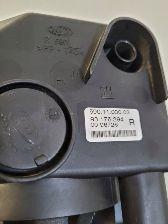 фото №7, Opel signum vectra c галоген правый лампа противотуманная 93176394 oem