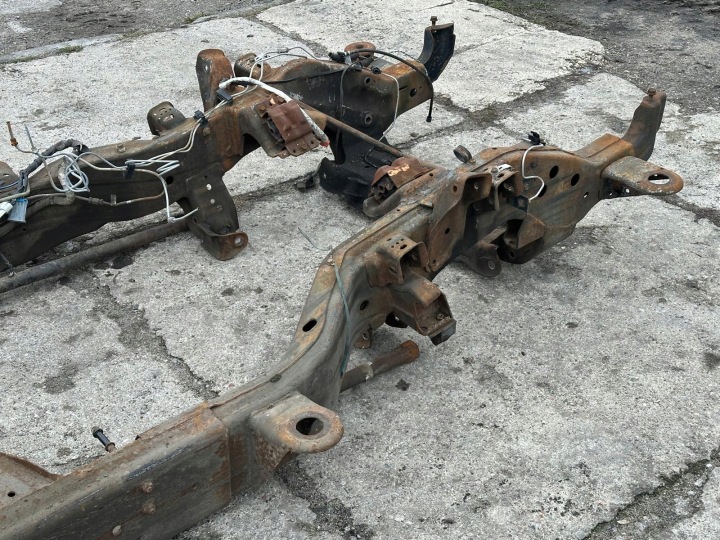 фото №5, Chevrolet silverado gmc sierra k2500 k3500 92-00r рама кузова длинный bed