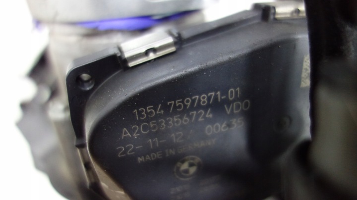 фото №5, Bmw n55 коллектор впускной дроссельная заслонка 757691110