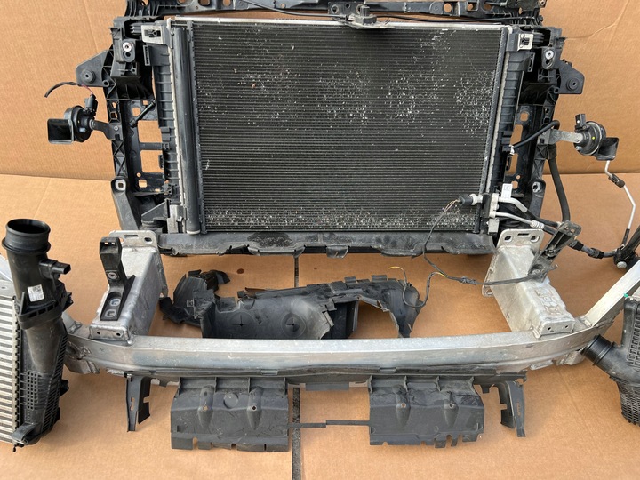 фото №5, Audi sq7 4m рестайлінг 2020 4,0 tdi pas переднє радіатор intercoolery комплект