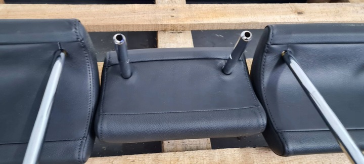 фото №11, A6 c6 рестайлинг подголовник подголовники кожа сиденья sline зад 3x комплект milano