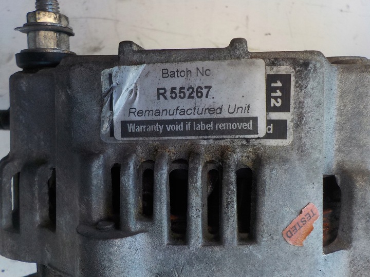 фото №8, Mazda bongo ranger 1995r 2.5 td wl-t wl-f генератор