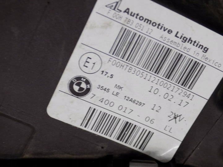 фото №6, Bmw x3 f25 x4 f26 lci лампа перед bi-xenon правая 7400018 eu