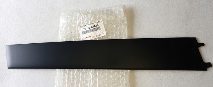 фото №1, Corolla verso рамка захист планка двері лівий перед 75756-0f010 оригінальний номер деталі