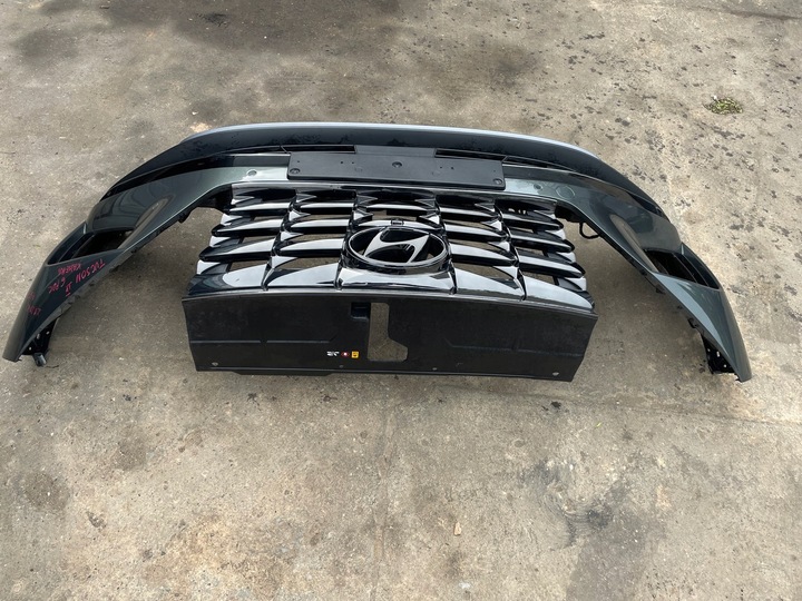 фото №9, Hyundai tucson iv бампер перед переднє 6xpdc комплектний колір a5g камера