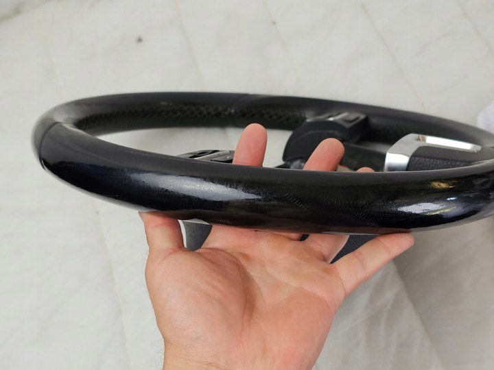 фото №9, Руль кожа мультифункция переключатель vw touran ii tiguan i 1t0419091ac