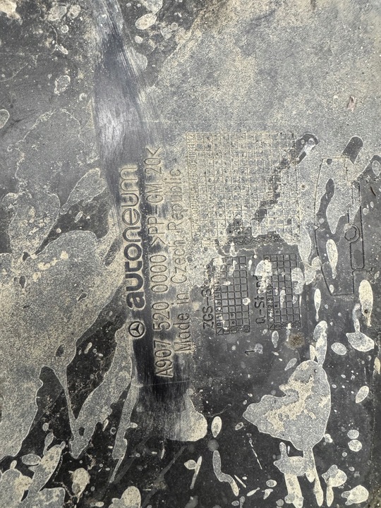 фото №12, Защита pod двигатель двигателя нижняя sprinter 907 910 идеальная a9075200000