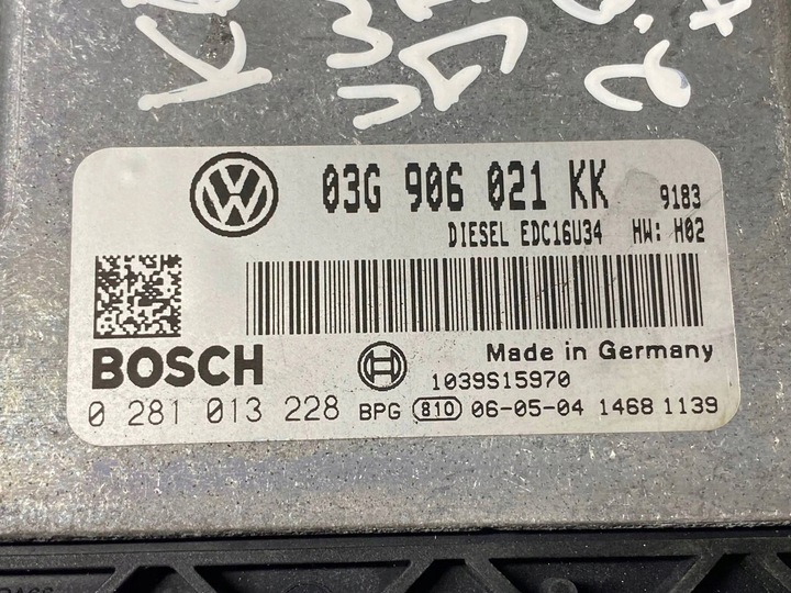 фото №8, Набор стартовый volkswagen jetta 5 2006 03g906021kk