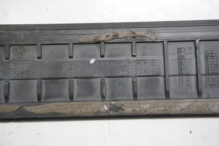 фото №5, Audi a7 4g s-line планки накладки порога комплект