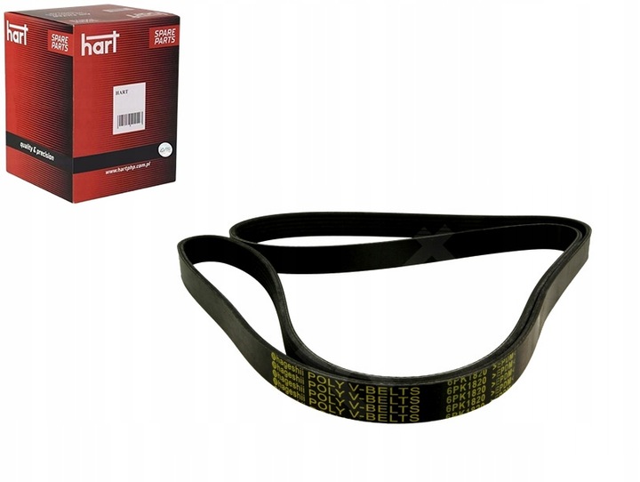 фото №1, Стрічка klinowy 6pk 1818 hart