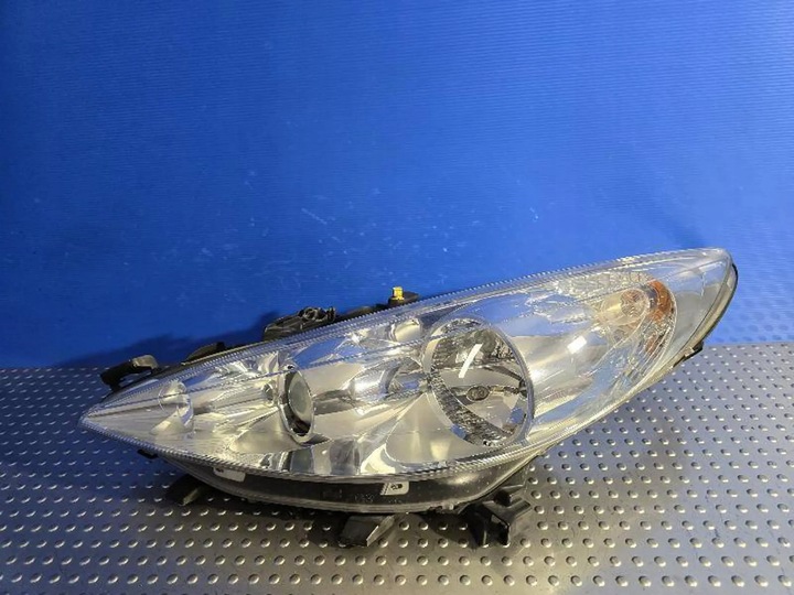 фото №8, Peugeot 207 лінза 07- 9683683680 лампа передня перед ліва