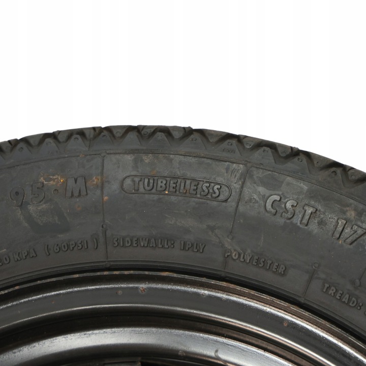 фото №13, Ford fiesta mk8 koło запасное 15" 4j 125/80 continental 98bg-eb