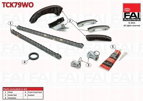 фото №2, Комплектні розподільні механізми fai autoparts tck79wo