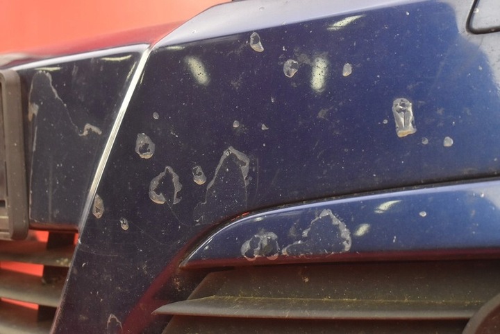 фото №6, Бампер перед переднее тёмно-синий opel astra 3 iii h 04-07