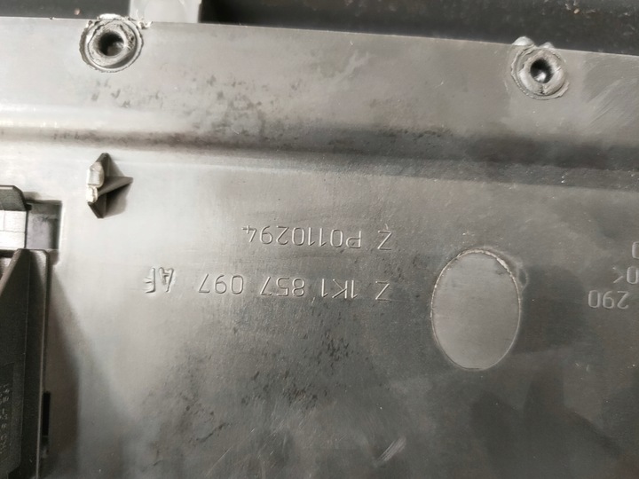 фото №9, Vw jetta v 05-11 бардачок пасажира w консоль 1k1857097af європа оригінальний номер
