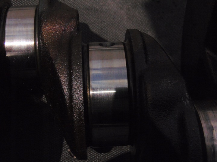 фото №16, Wał коленчатый bmw 116i e87 рестайлинг 1.6 16v бензин n43b16aa - подтертый!!!