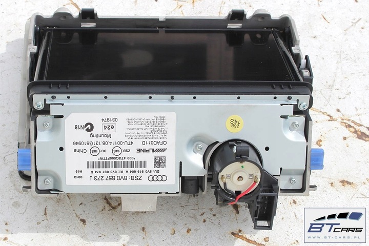 фото №11, Audi a3 набор mmi 3g+ монитор + считыватель mib + панель 8v0035020c 8v0919604a