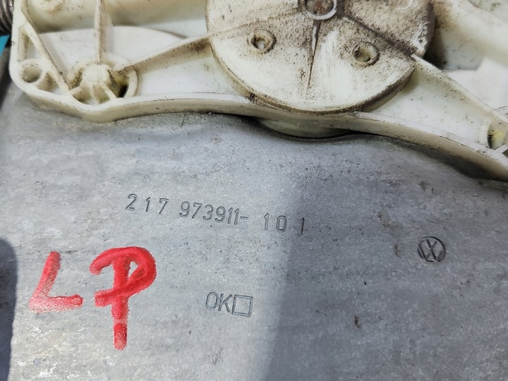 фото №9, Підйомник перед лівий vw jetta v 1k5837401ah 1k0959793l 1k5837461b