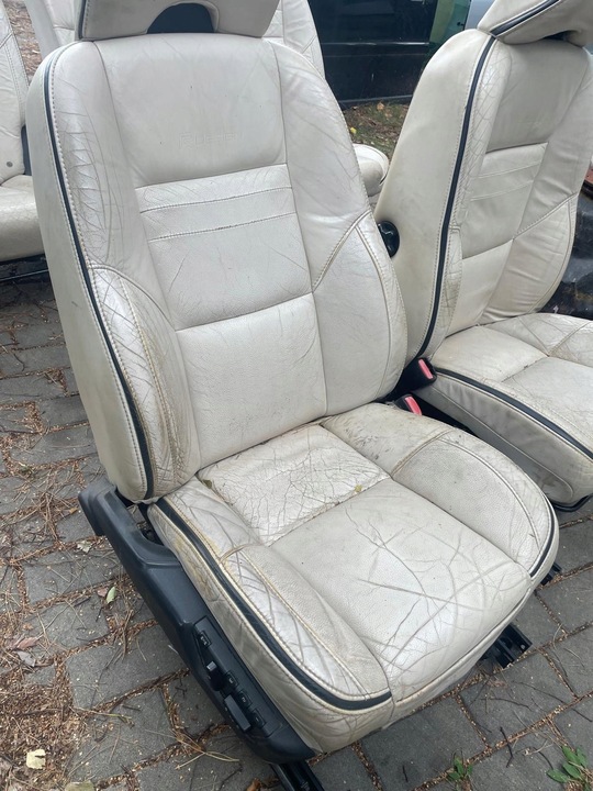 фото №4, Сидіння шкіра шкіра 7 осіб volvo xc90 03-14 світлий бежевий монітори r-design