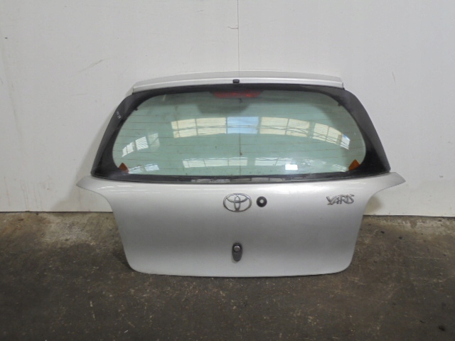 фото №12, Toyota yaris i p1 03-05 крышка крышка багажника стекло 5d hb рестайлинг fl